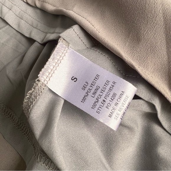 NWT Roolee Taylor Jane Wrap Belted Maxi Dress Modest Bridesmaid Gainsboro Gray S - Picture 15 of 17